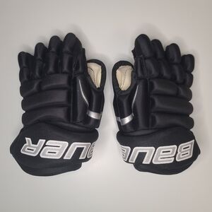 Junior Youth Size 9” Inch Bauer Lil Sport Ice Hockey Player Gloves